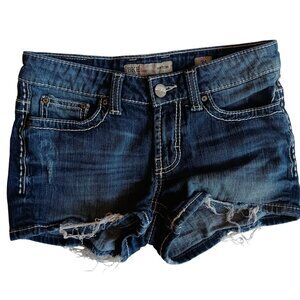Women's Shorts Size 26 BKE Payton Denim Distressed Cutoff Jean